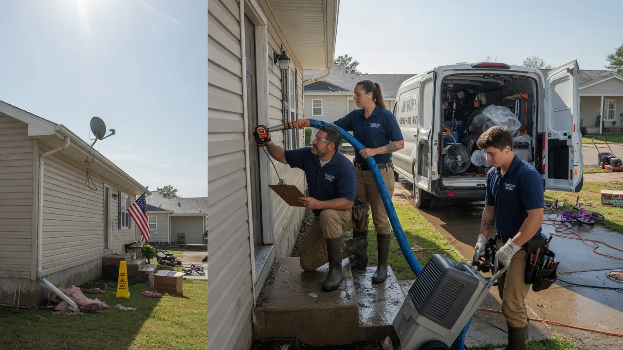 Ceiling Water Damage Restoration in Gothenburg, NE near me